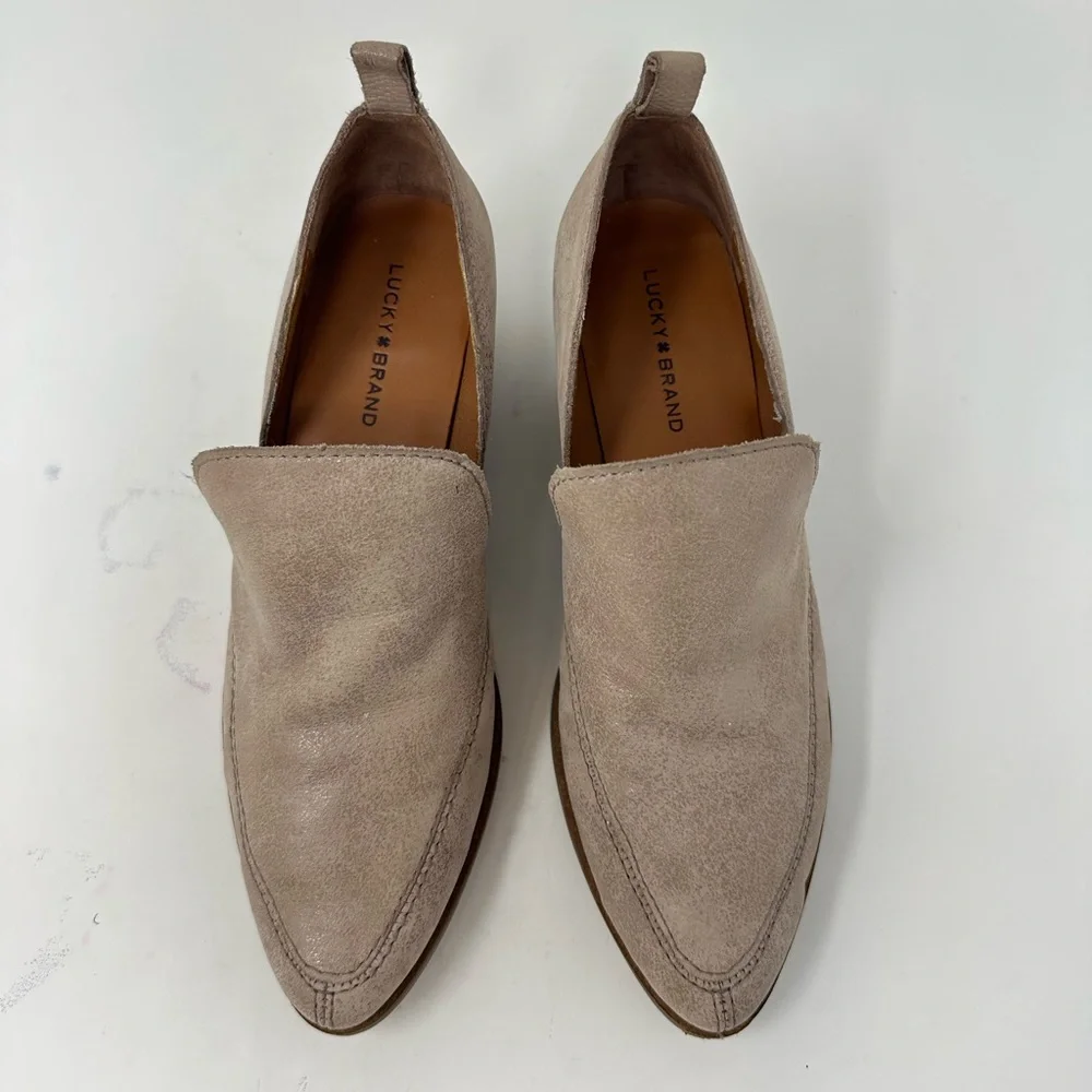 Lucky Brand Mahzan Loafer Leather Shoes - Picture 9 of 16